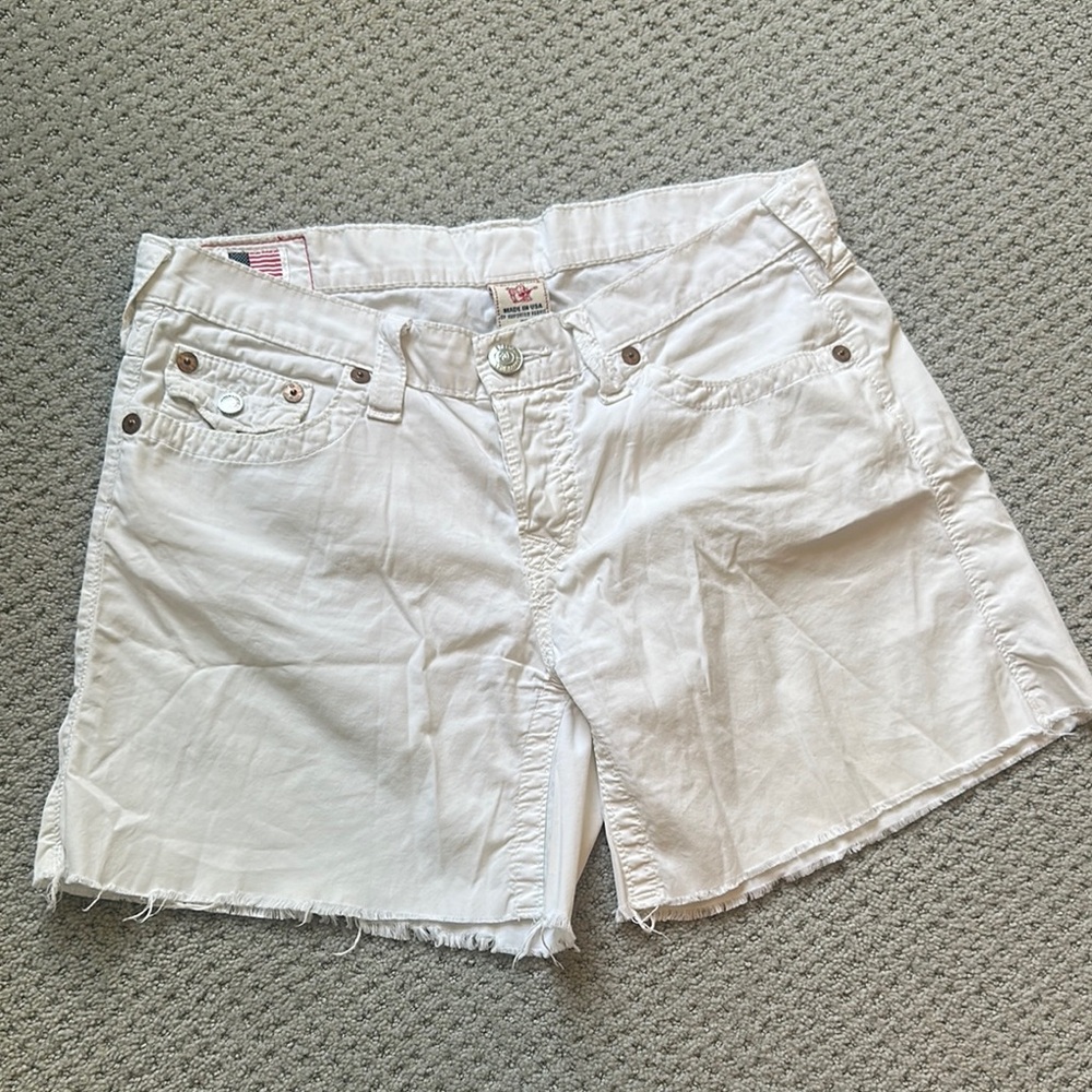 Vintage True Religion 5 pocket cotton shorts